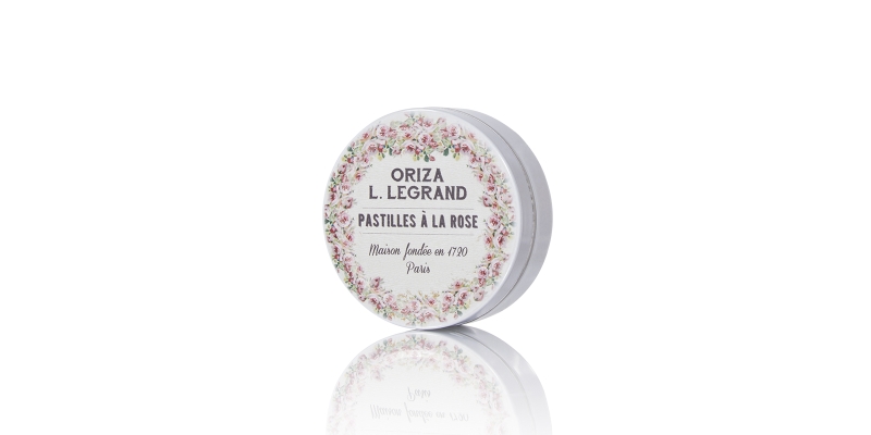 Pastilles à la Rose artisanales et biologiques fabriquées en France